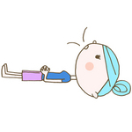 ゆっくり深呼吸　Take slow, deep breaths